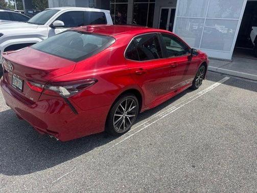 Red 2023 Toyota Camry SE