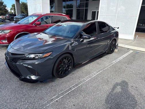 Midnight Black Metallic 2024 Toyota Camry TRD V6