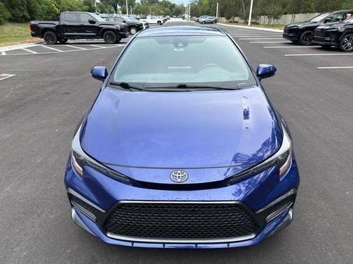 Blue 2022 Toyota Corolla SE