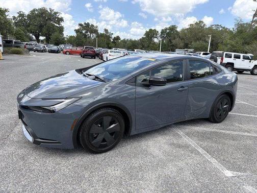 Gray 2024 Toyota Prius Prime SE