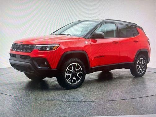 Red 2025 Jeep Compass Trailhawk