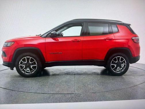 Red 2025 Jeep Compass Trailhawk
