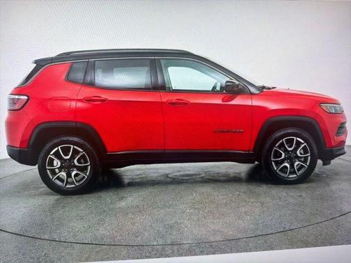 Red 2025 Jeep Compass Trailhawk