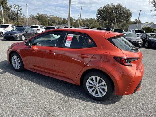 Inferno Red 2026 Toyota Corolla Hatchback SE