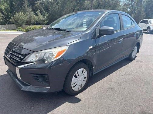 Graphite Gray Metallic 2024 Mitsubishi Mirage G4 ES