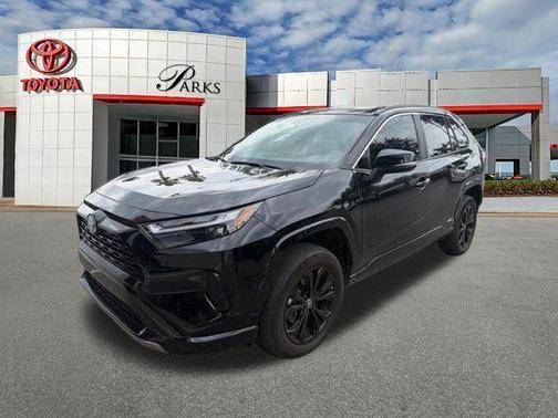 Midnight Black Metallic 2023 Toyota RAV4 Hybrid SE