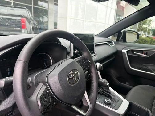 Midnight Black Metallic 2023 Toyota RAV4 Hybrid SE