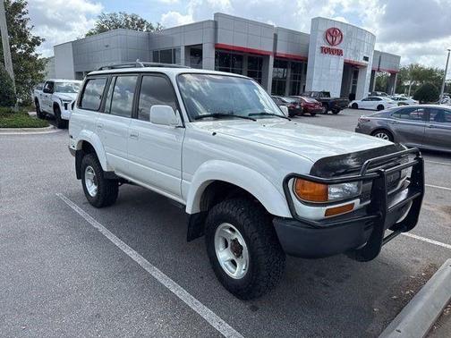 White 1994 Toyota Land Cruiser