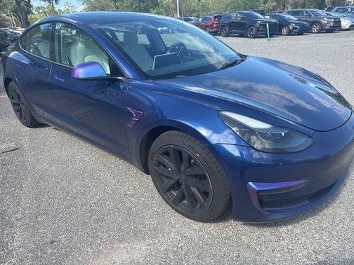 Deep Blue Metallic 2022 Tesla Model 3 Base