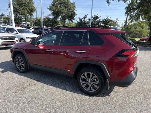 Ruby Flare Pearl 2024 Toyota RAV4 Hybrid Limited