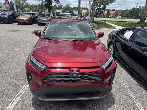 Ruby Flare Pearl 2024 Toyota RAV4 Hybrid Limited