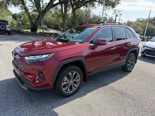 Ruby Flare Pearl 2024 Toyota RAV4 Hybrid Limited