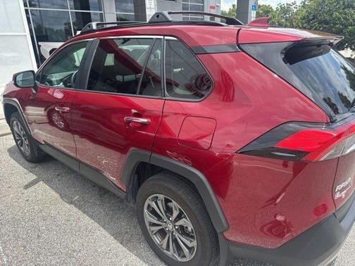 Ruby Flare Pearl 2024 Toyota RAV4 Hybrid Limited