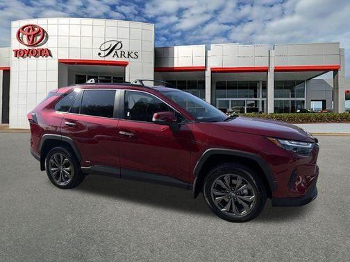 Ruby Flare Pearl 2024 Toyota RAV4 Hybrid Limited