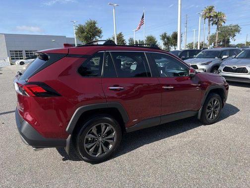 Ruby Flare Pearl 2024 Toyota RAV4 Hybrid Limited