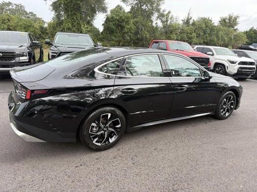 Black 2025 Hyundai SONATA SEL
