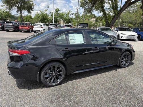 Midnight Black Metallic 2026 Toyota Corolla SE