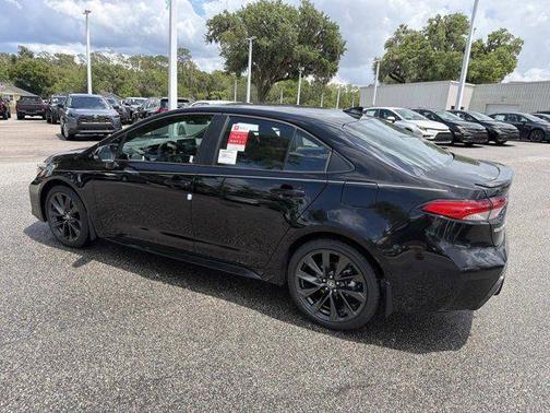 Midnight Black Metallic 2026 Toyota Corolla SE