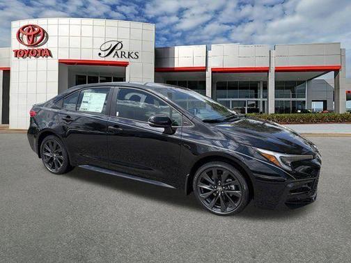 Midnight Black Metallic 2026 Toyota Corolla SE