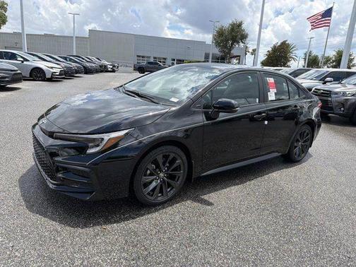 Midnight Black Metallic 2026 Toyota Corolla SE