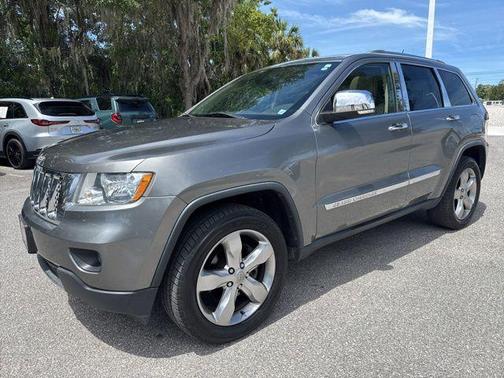 Mineral Gray Clearcoat Metallic 2013 Jeep Grand Cherokee Overland