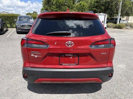 Barcelona Red Metallic 2023 Toyota Corolla Cross XLE