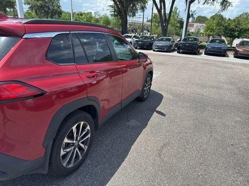 Barcelona Red Metallic 2023 Toyota Corolla Cross XLE