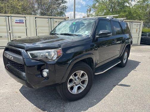 Midnight Black Metallic 2018 Toyota 4Runner SR5 Premium