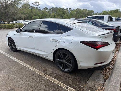 Platinum White Pearl 2023 Acura Integra A-Spec Technology