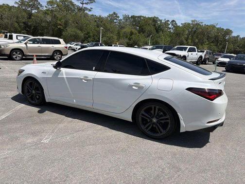 Platinum White Pearl 2023 Acura Integra A-Spec Technology