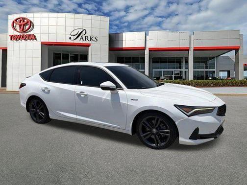 Platinum White Pearl 2023 Acura Integra A-Spec Technology