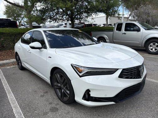 Platinum White Pearl 2023 Acura Integra A-Spec Technology