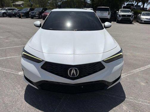 Platinum White Pearl 2023 Acura Integra A-Spec Technology