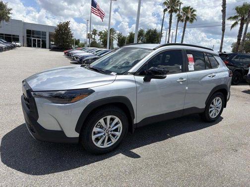 Silver 2026 Toyota Corolla Cross LE