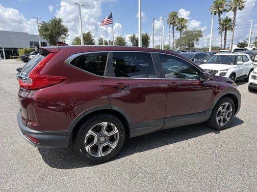 Molten Lava Pearl 2018 Honda CR-V EX