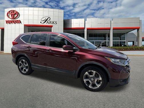 Molten Lava Pearl 2018 Honda CR-V EX