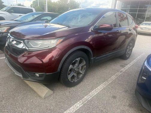 Molten Lava Pearl 2018 Honda CR-V EX