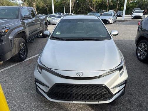 Classic Silver Metallic 2024 Toyota Corolla SE