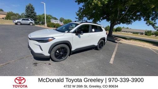 Wind Chill Pearl 2026 Toyota Corolla Cross Hybrid XSE