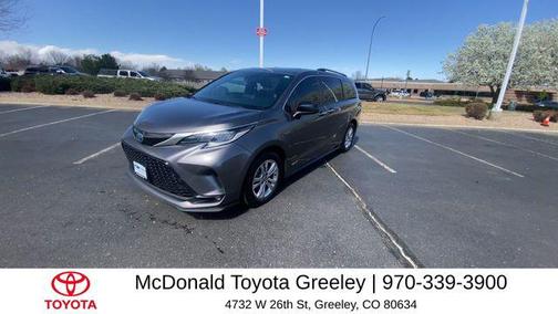 2021 Toyota Sienna XSE 7 Passenger