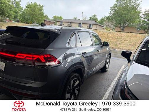Gray 2024 Volkswagen Atlas Cross Sport 2.0T SE w/Technology 4MOTION