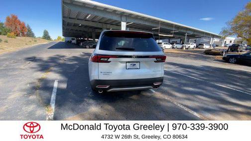 Wind Chill Pearl 2026 Toyota Grand Highlander Hybrid Platinum MAX
