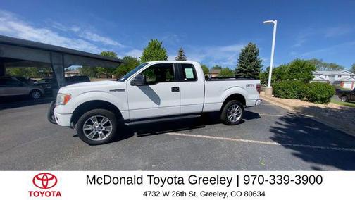 OXFORD WHITE 2014 Ford F-150 STX