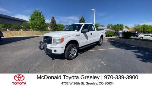OXFORD WHITE 2014 Ford F-150 STX