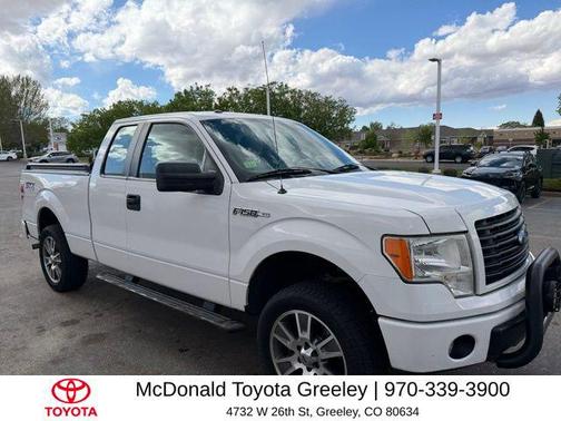 OXFORD WHITE 2014 Ford F-150 STX