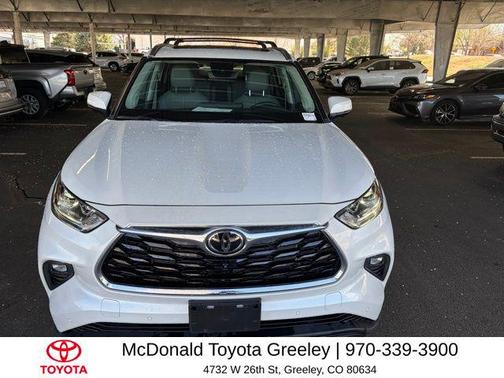 Wind Chill Pearl 2023 Toyota Highlander Limited