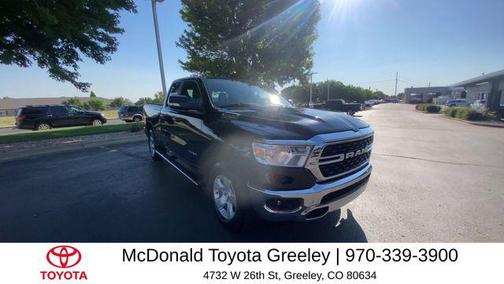 Granite Crystal Metallic Clearcoat 2022 RAM 1500 Big Horn/Lone Star