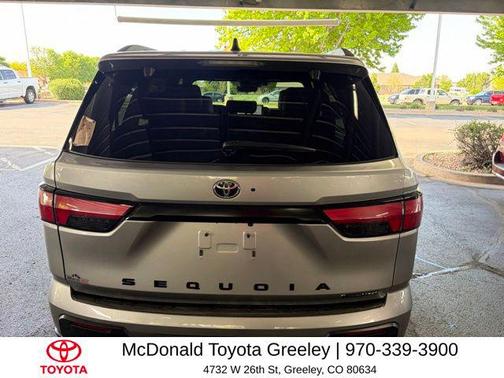 Celestial Silver Metallic 2025 Toyota Sequoia SR5