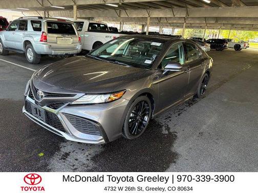 Predawn Gray Mica 2021 Toyota Camry XSE