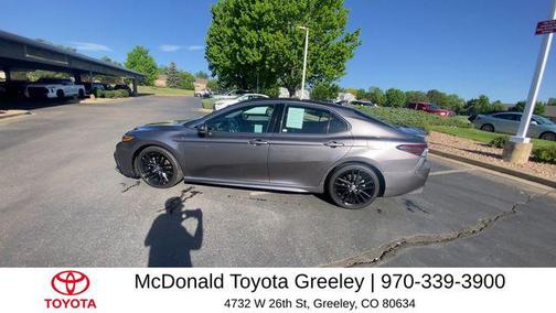 Predawn Gray Mica 2021 Toyota Camry XSE